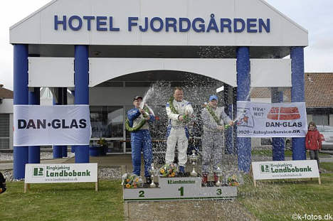 Dagens 3 hurtigste i champagnefest.